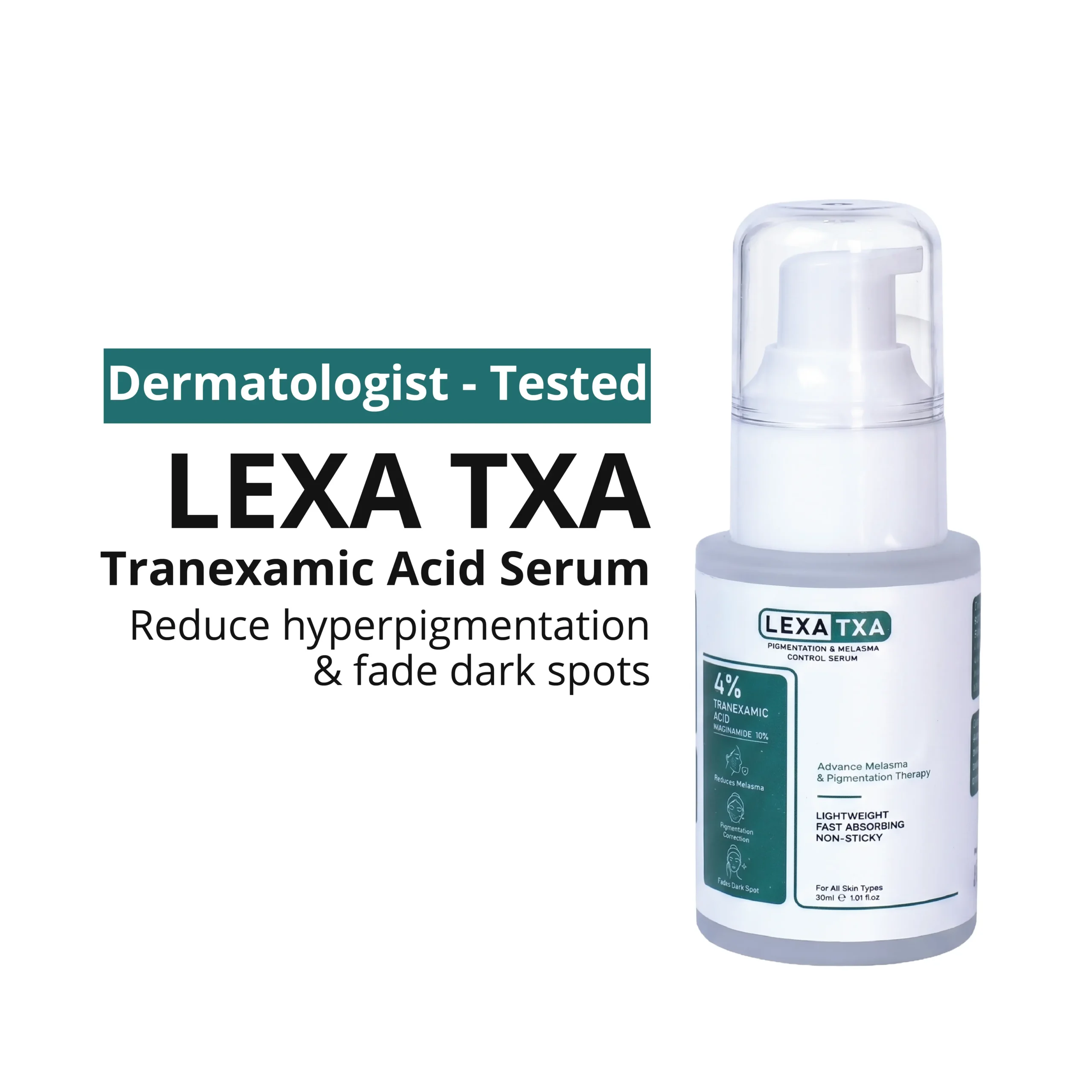 LEXA TXA SERUM <br> Reduce hyperpigmentation & fade dark spots